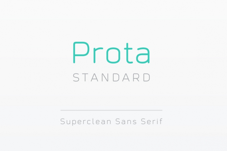 Prota Standard Font Font Download