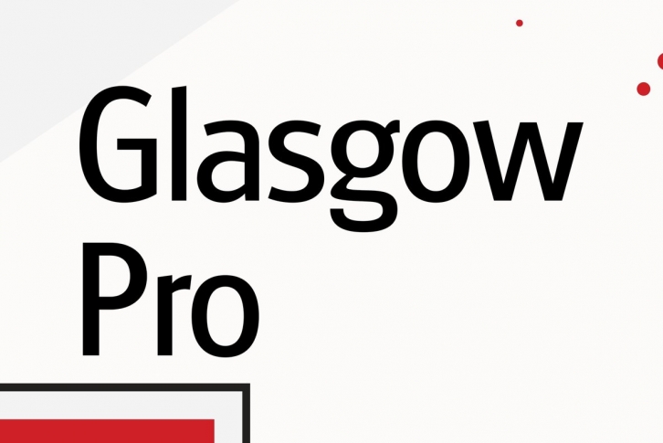 Glasgow Pro Font Font Download