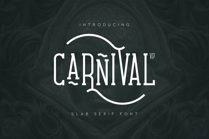 Carnival VP Slab Font Font Download