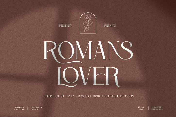 Romans Lover Font Font Download