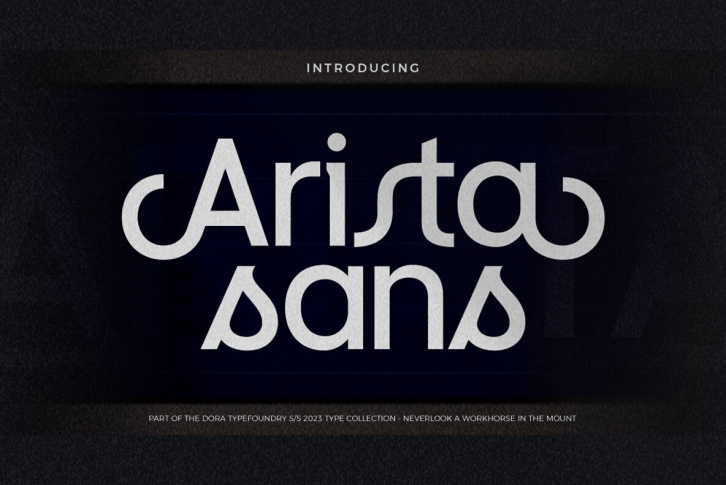 Arista Sans Font Font Download