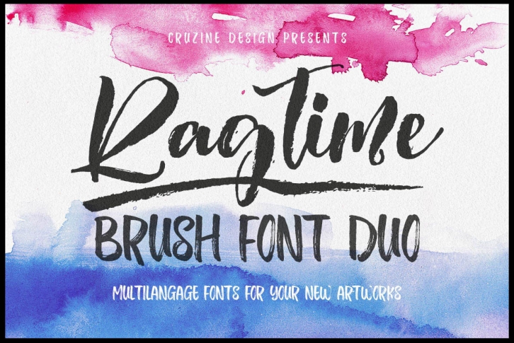 Ragtime Brush Duo Font Download