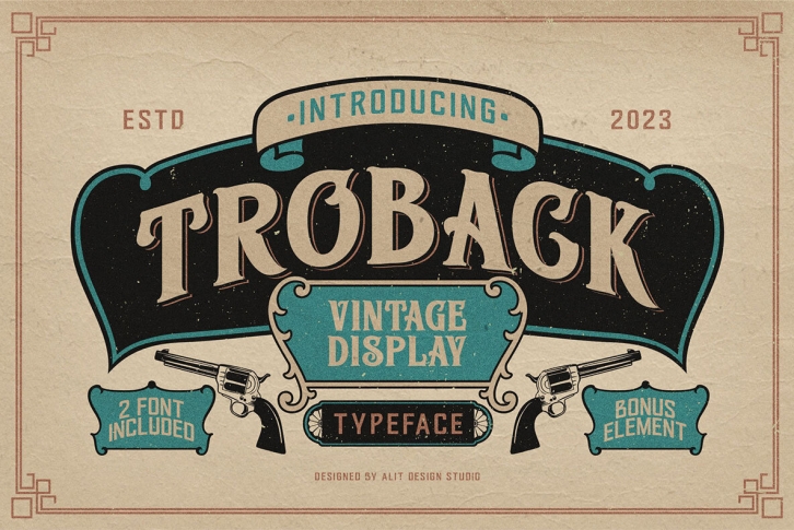 Troback Font Font Download