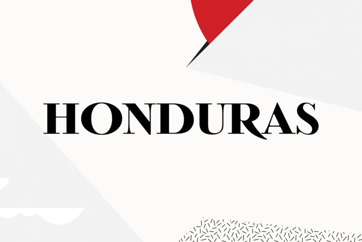 Honduras Font Font Download