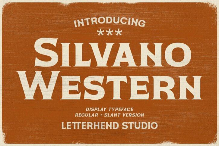 Silvano Western Font Font Download