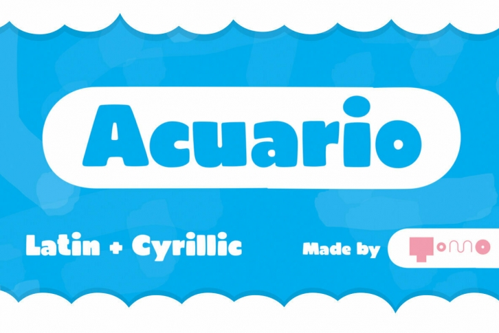 TOMO Acuario Font Font Download