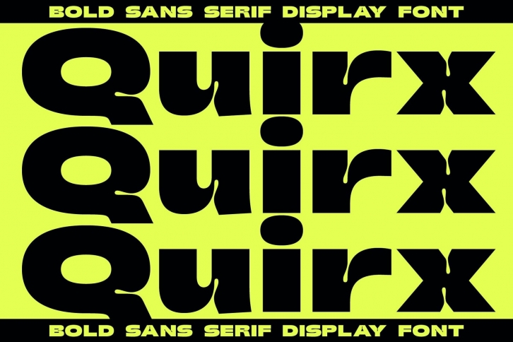 Quirx Font Font Download