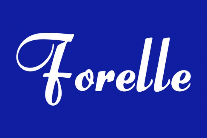 Forelle Font Font Download