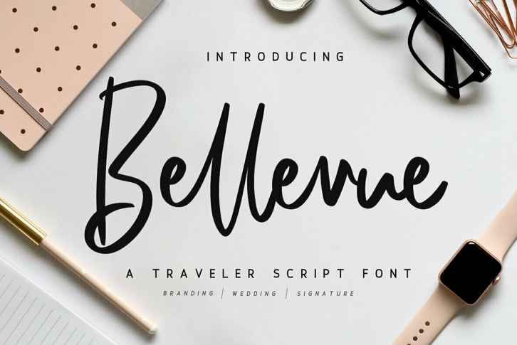 Bellevue Font Font Download