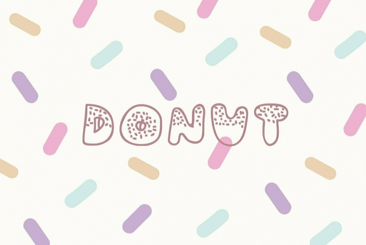 Donut Font Font Download