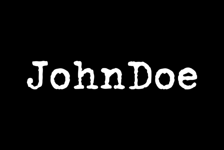 John Doe Font Font Download