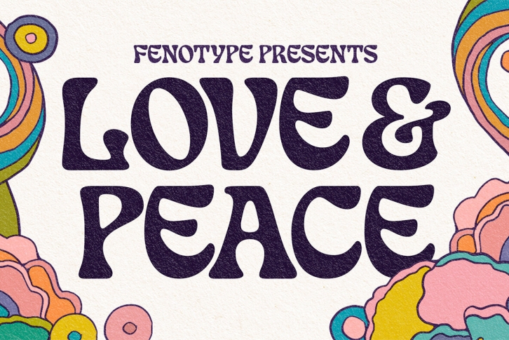 Love And Peace Font Font Download