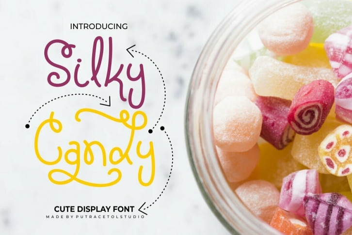 Silky Candy Font Font Download