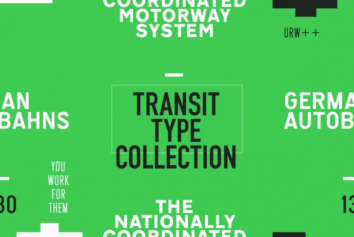 URW Transit Type Collection Font Font Download