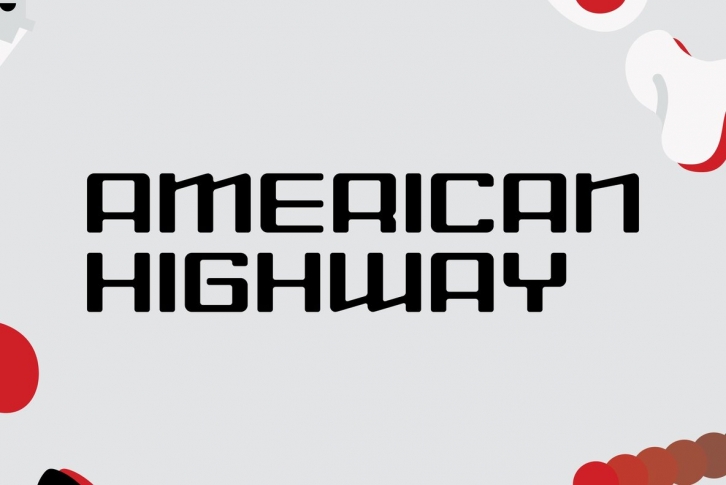 American Highway Font Font Download