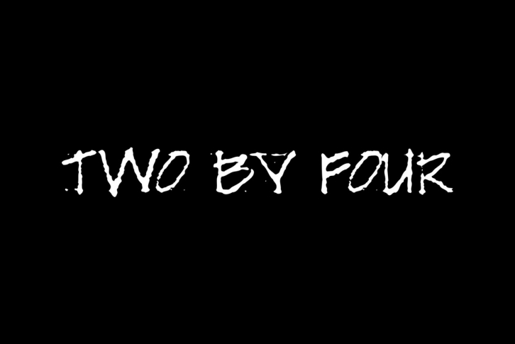 Two By Four Font Font Download
