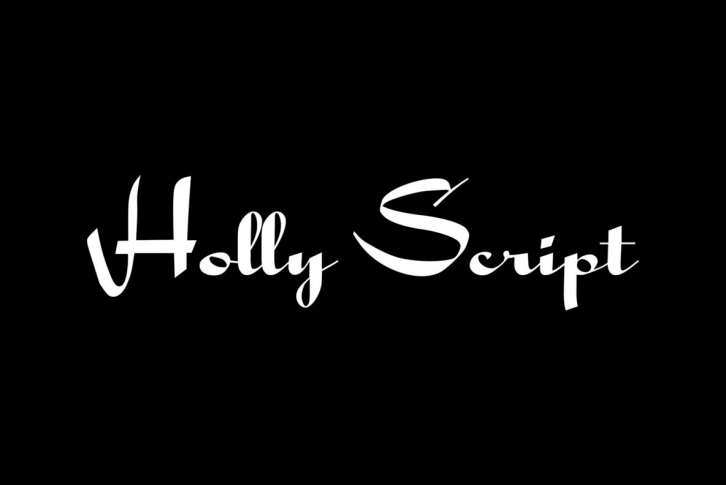 Holly Script Font Font Download