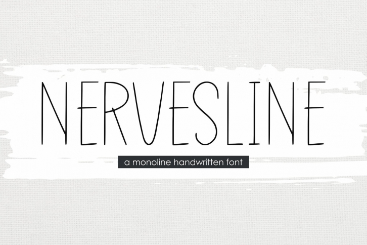 Nervesline Font Font Download