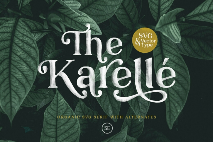 Karelle SVG Font Font Download