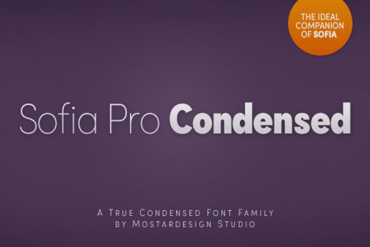 Sofia Pro Condensed Font Font Download