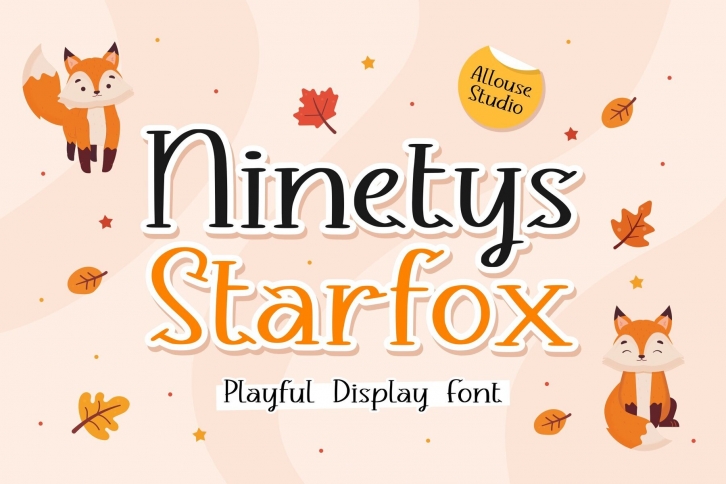 Ninetys Starfox Font Font Download