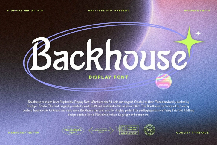 Backhouse Font Font Download