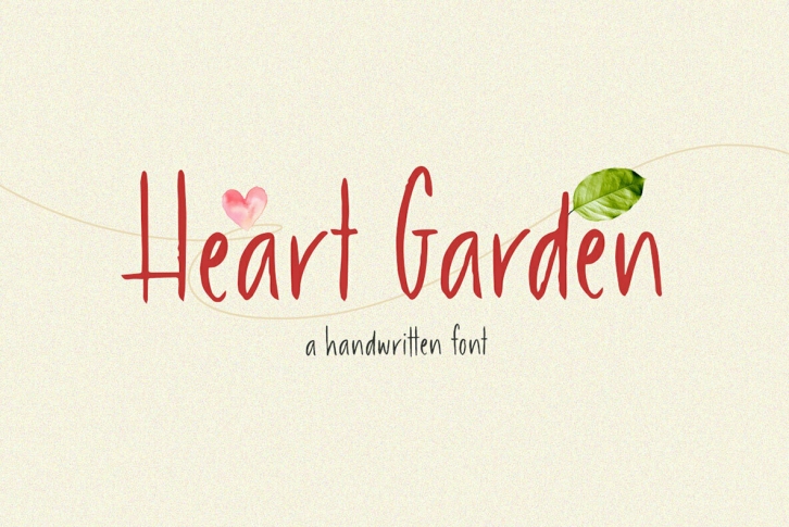 Heart Garden Font Font Download