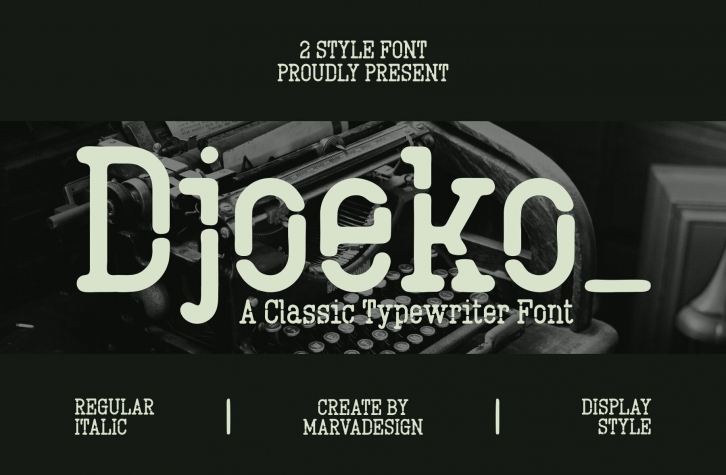 Djoeko Font Font Download