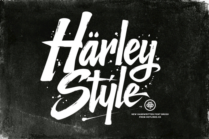 Harley Style Font Font Download