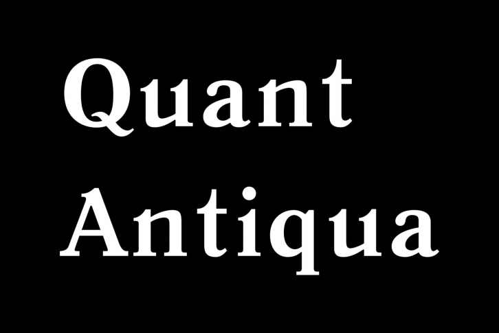 Quant Antiqua Font Font Download