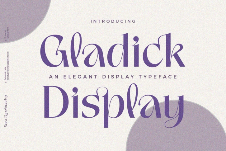 Gladick Font Font Download