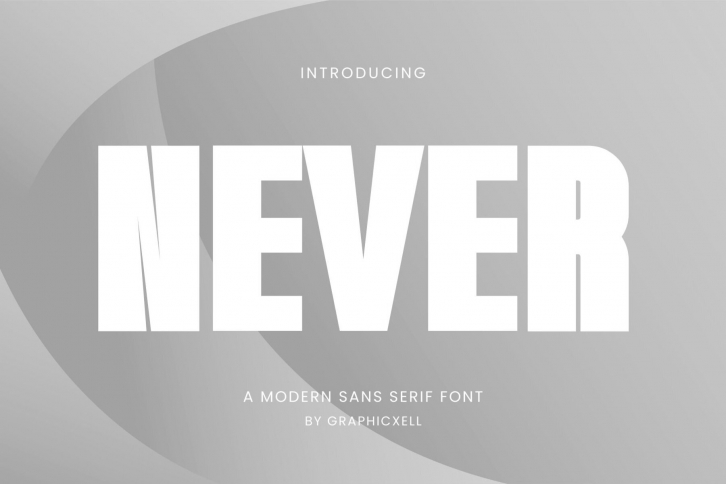 Never Font Font Download