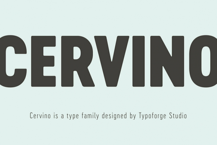 Cervino Font Font Download