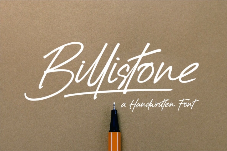 Billistone Font Font Download