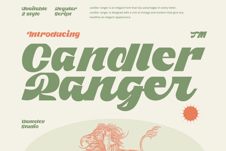 Candler Ranger Font Font Download