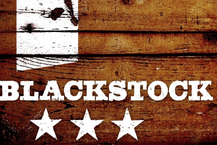 Blackstock Font Font Download