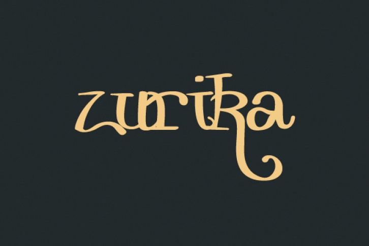 Zurika Font Font Download