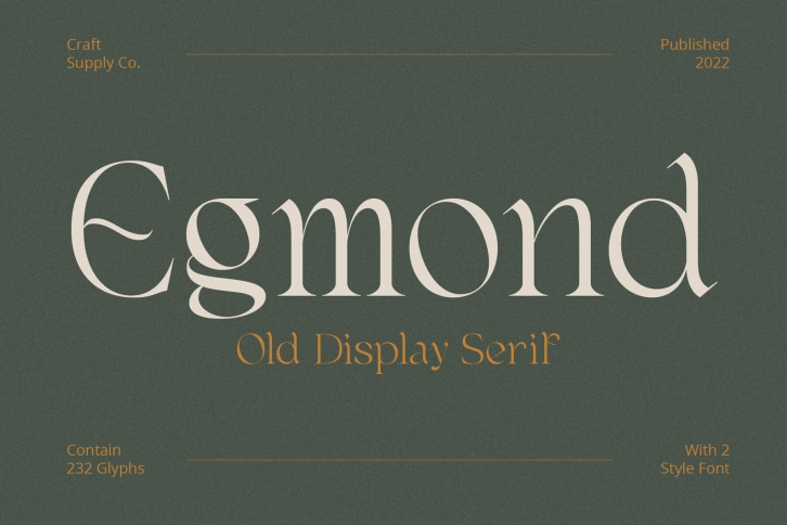 Egmond Font Font Download