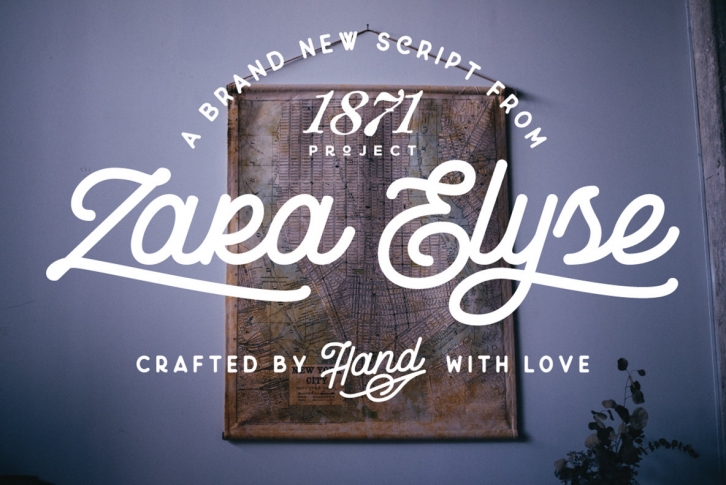 Zara Elyse Font Font Download