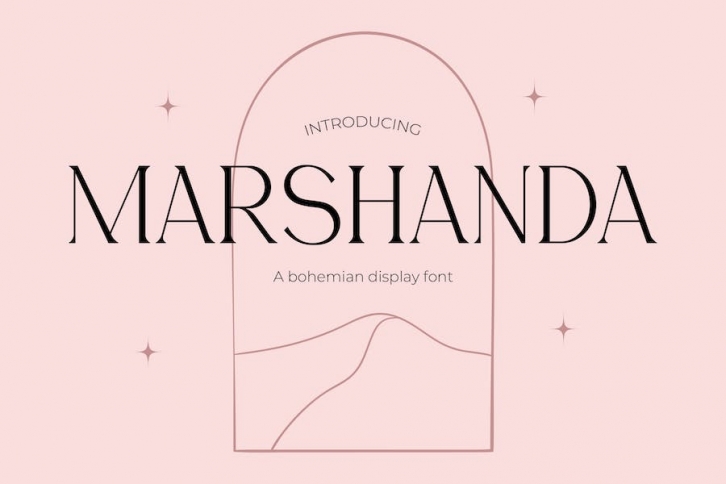 Marshanda - Elegant Serif Modern Font Font Download