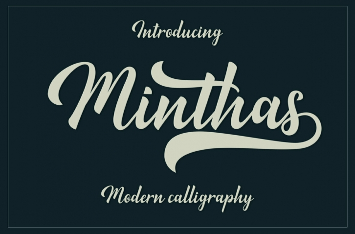Minthas Font Font Download