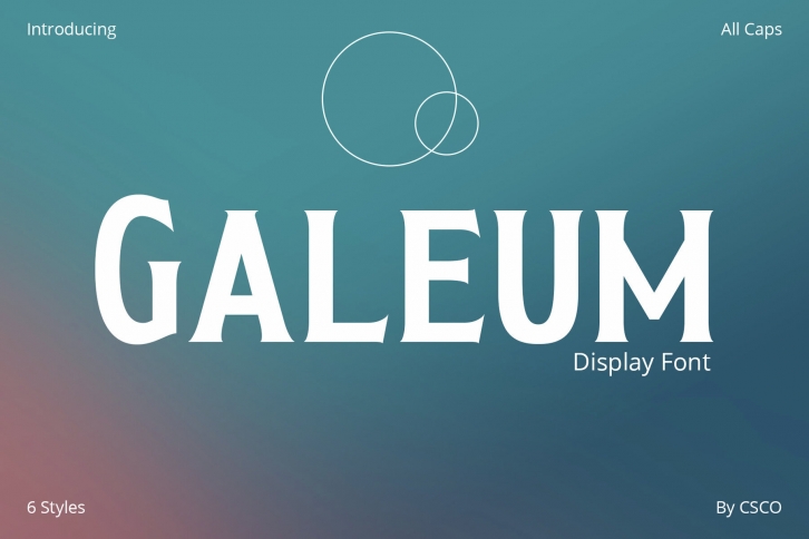 Galeum Font Font Download