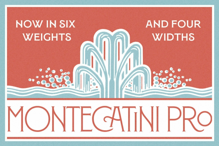 Montecatini Pro Font Font Download