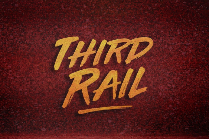 Third Rail Font Font Download