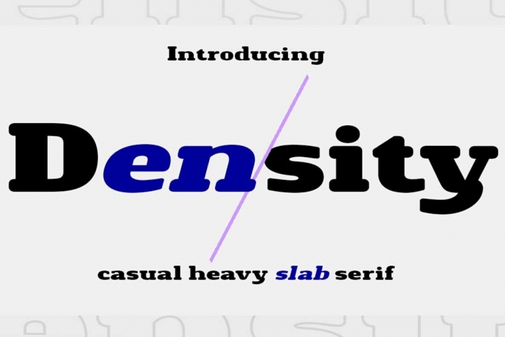 Density Font Font Download