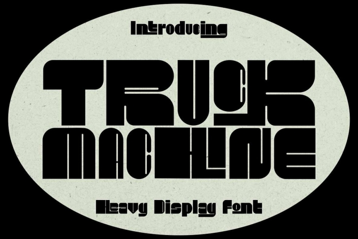 Truck Machine Font Font Download