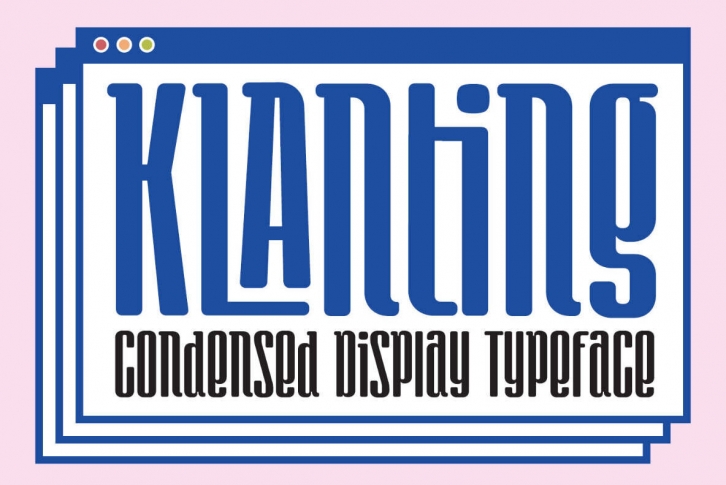 Klanting Font Font Download