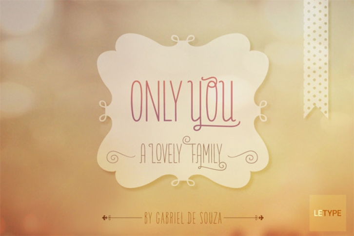 Only You Pro Font Font Download