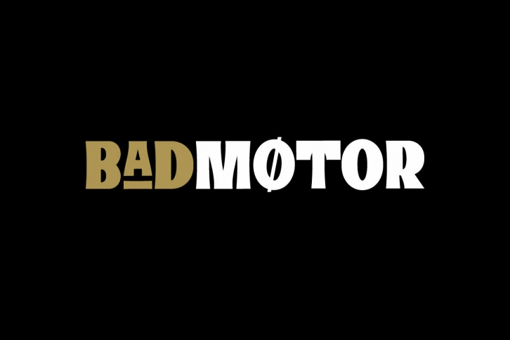 MBF Bad Motor Font Font Download