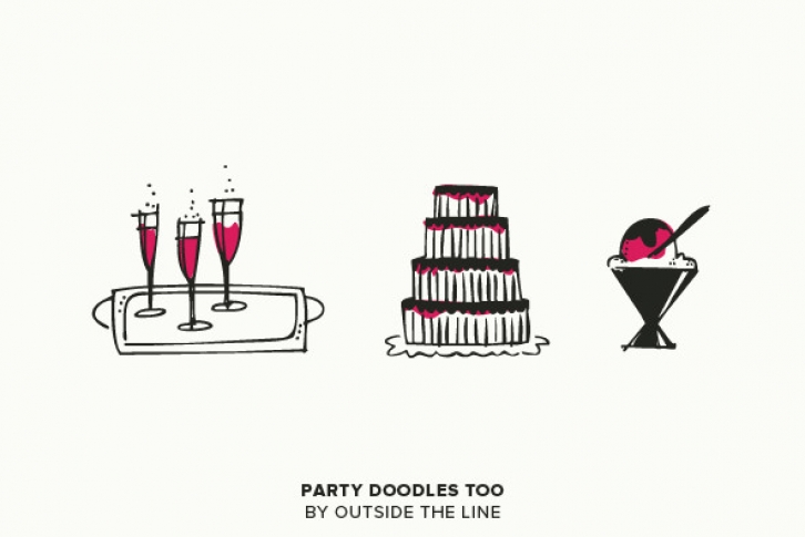 Party Doodles Too Font Font Download